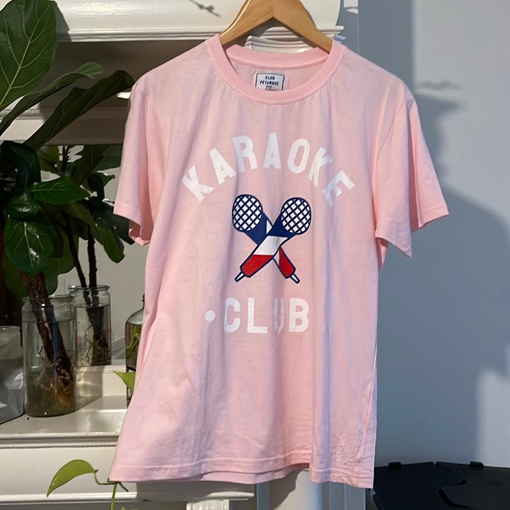 Club Pétanque Paris Karaoke Club T-shirt